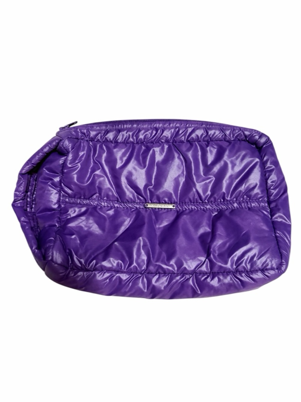 Anorak purple Puffer Cosmetic Bag